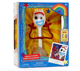 disney store talking forky action figure 
