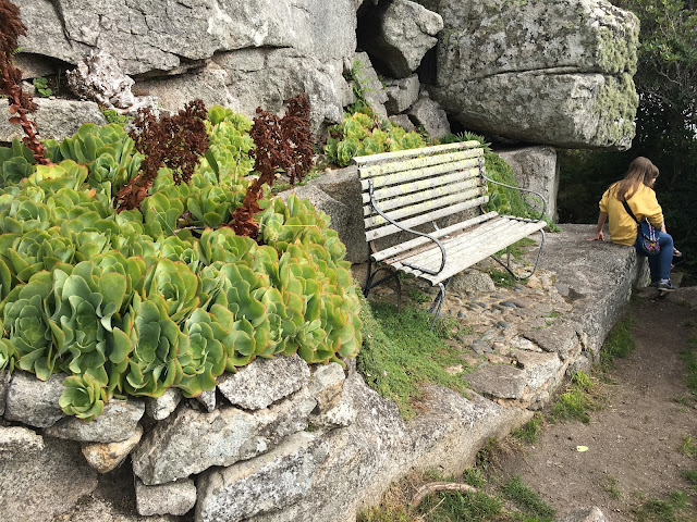 St Micheal's Mount - rock garden