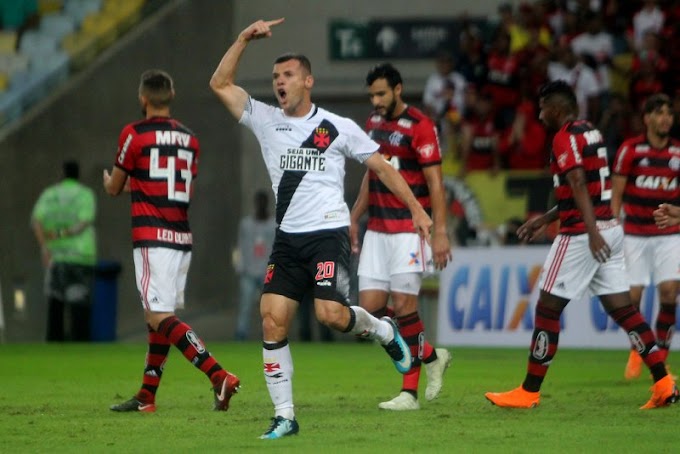 Vasco e Flamengo empatam em 1 a 1 pela sexta rodada do Brasileiro