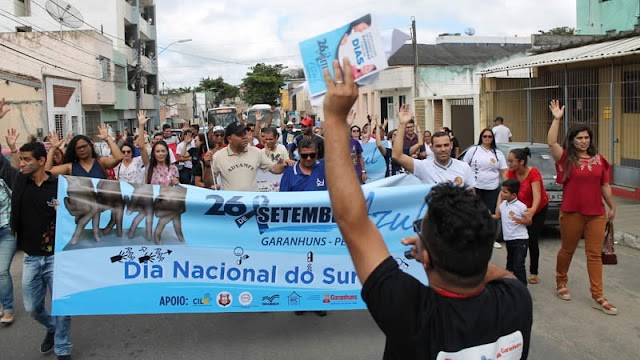 CAMINHADA MARCA DIA NACIONAL DO SURDO EM GARANHUNS