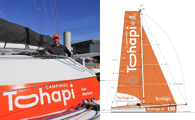 Sebastien Marsset sur la Route du Rhum avec Tohapi