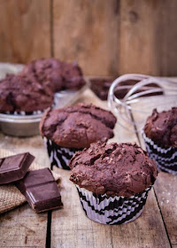 muffins-doble-chocolate