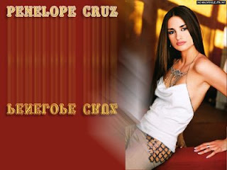 hollywood actress- Penelope Cruz