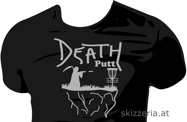 Death Putt Disc Golf Shirt