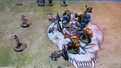 A Blood Bowl match report: Black Orcs vs Shambling Undead