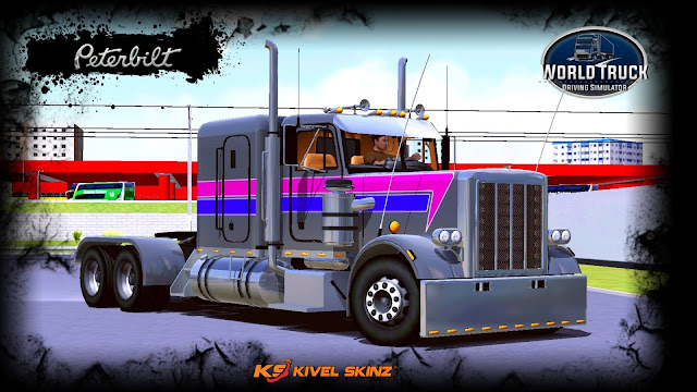 PETERBILT 359 - CINZA TOP