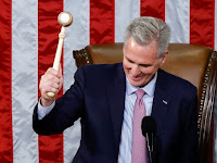 Kevin McCarthy elected as US House Speaker.