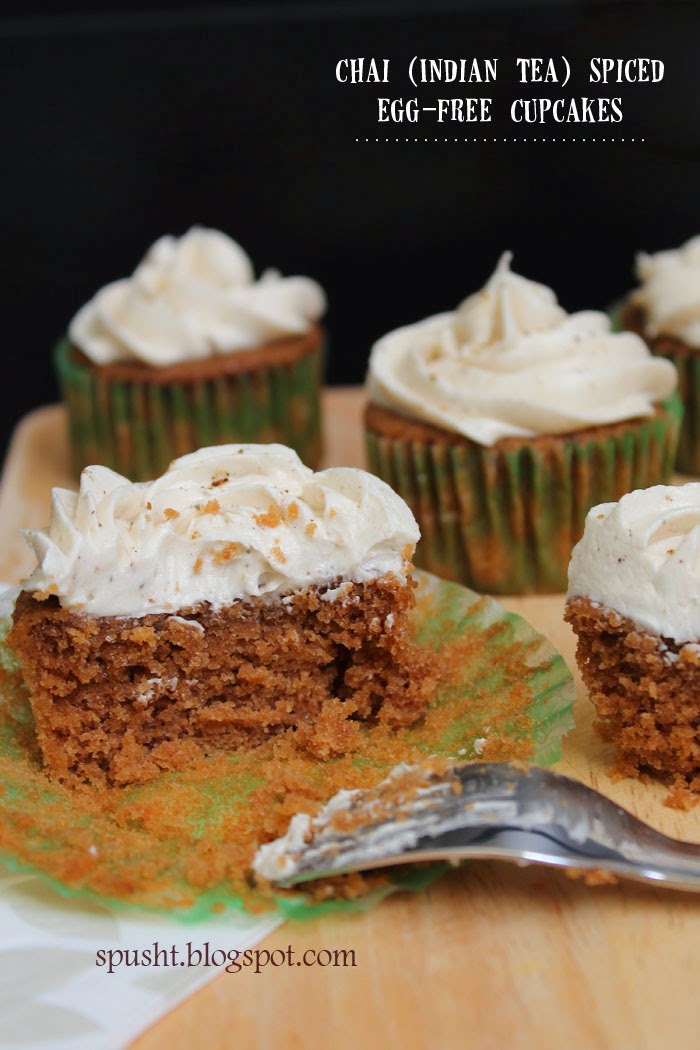 Chai Tea Cupcake Recipe