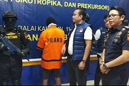 Gunakan Casing HP Pelaku Bawa Sabu dari Pelabuhan Putri Harbour Johor