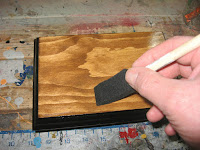 Applying spar varnish