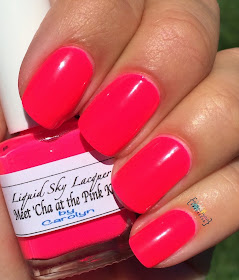 Liquid Sky Lacquer Meet 'Cha at the Pink Kitty