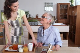 Exercise the right to food in the life of the caregiver in Naperville IL