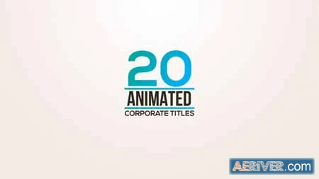 16 Template Title Animasi After Effects Gratis - Title Pack