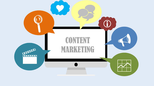 Content marketing on social media.