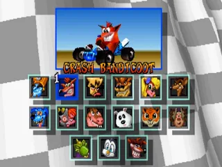 Crash Team Racing All Characters