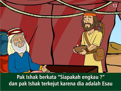 Komik Alkitab Anak: Yakub Menipu Esau