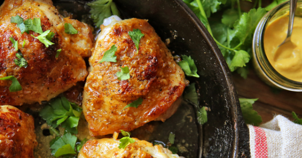#Recipe : Deviled Chicken Thighs