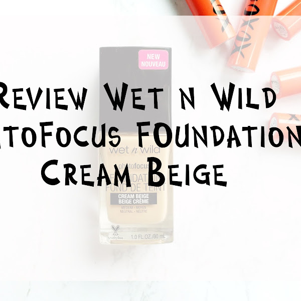 Review Wet n Wild Photofocus Foundation - Cream Beige 