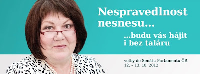 Nespravedlonost nesnesu - výstižný slogan kandidátky Wagnerové