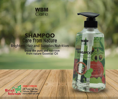 WBM Care rose and Avocado shampoo