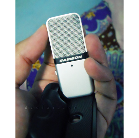 Suaraku Terdengar Bagus Pakek Microphone Samson Go Mic 