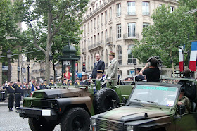 President Jacques Chirac, Bastille Day military parade, Avenue des Champs-Élysées, Paris