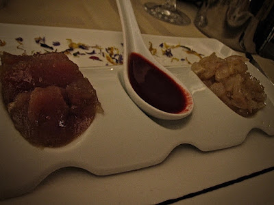 Venice, Osteria Bancogiro, sea bream tartare smoked tuna