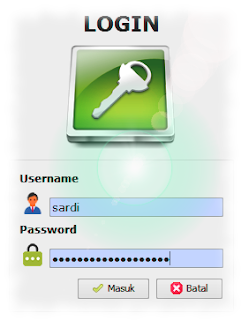 login form