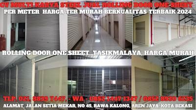 GAMBAR, DAFTAR, HARGA, TERBARU, 2024, PINTU, LIPAT, ROLLING DOOR, ONE SHEET, SOLID, PER METER, MURAH, TASIKMALAYA