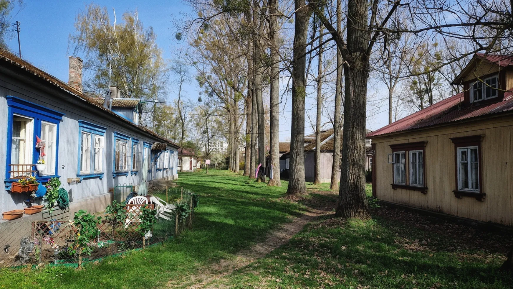 osiedle radość rozwieszone pranie