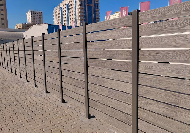 WPC Fence at Sharjah Lexus Showroom