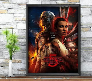 Stranger Things Season 5 Poster Final Season Wall Art