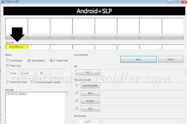 Download Odin v1.85 Multi Downloader 