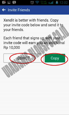 Kode invite friends xendit