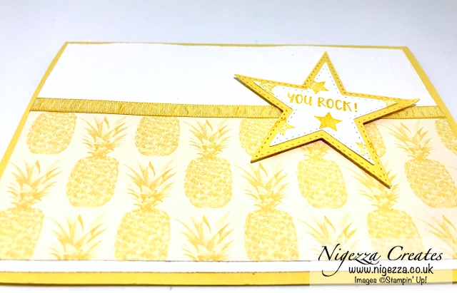 Nigezza Creates with Stampin Up & Tropical Oasis & Stitched Star Dies