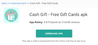 aplikasi cash gift penghasil uang