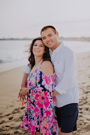 beach engagements in the SF bay area