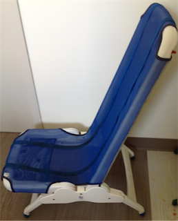 picture of a large pediatric bath chair 