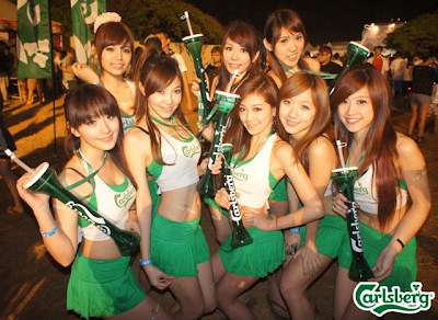 Image result for carlsberg girl