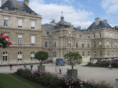 the Luxembourg Palace: