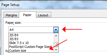Cara Membuat Ukuran Kertas F4 di Word, Exel (2007, 2010, 2013, 2016) dan Photoshop Lengkap Gambar