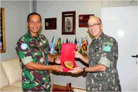 Force Commander Minustah Bangga dengan Prajurit TNI 