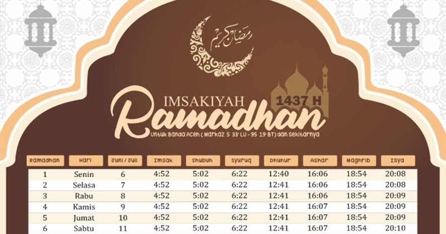  Bingkai  Minimalis Jadwal Imsakiyah Ramadhan Vector Free 