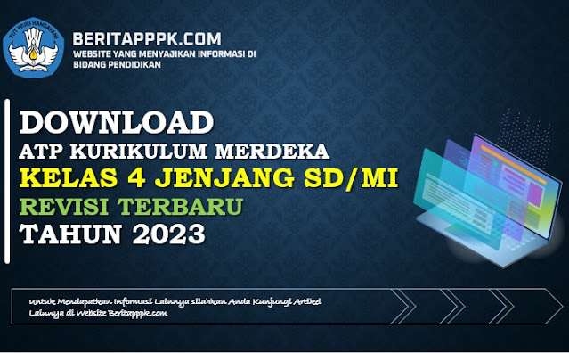 ATP Bahasa Indonesia Kelas 4 Kurikulum Merdeka Semester 2 Tapel 2022/2023