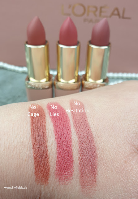 Loreal - Color Riche Ultra Matte Free The Nudes -  Review und Swatches