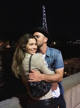 Justin Timberlake and Jessica Beil Got Romantic In Paris Trip 