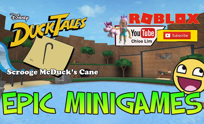 Roblox Epic Minigames Gameplay - trying to get the Scrooge McDuck’s Cane from the Disney DuckTales Event! I have to collect five golden chests!