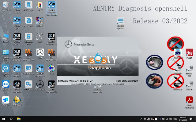 MB Star Xentry OpenShell 2022.03 software 2