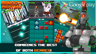 Merupakan game adonan dari dua gameplay ialah puzzle dan fighting yang di keluarkan oleh Random Fighters apk