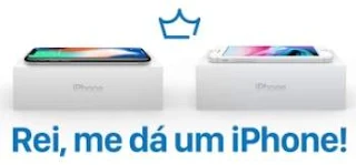 Cadastrar Promoção Rei do IPhone 2018 Me Dá Um IPhone Concorra IPhone X ou 8 Plus